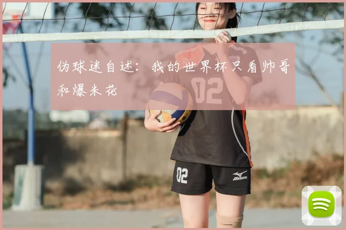 伪球迷自述:我的世界杯只看帅哥和爆米花